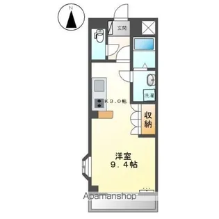 ポプラ ハウス【2階】の間取り