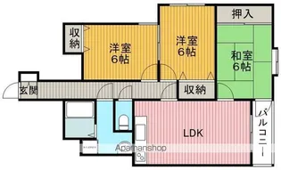 ロビンズネスト【2階】の間取り