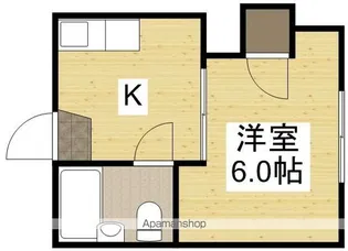 コーポあおば【2階】の間取り