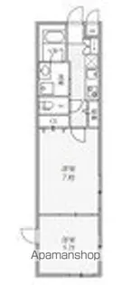 THE PALMS大島【2階】の間取り