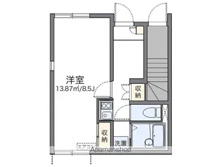 レオネクストおおなり【1階】の間取り
