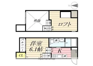 FOREST高木【2階】の間取り