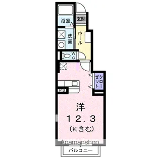 ノイ・グランツJ【1階】の間取り