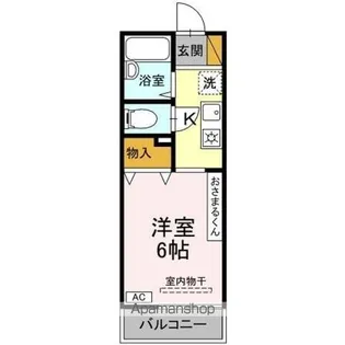 アーバンライフ【1階】の間取り