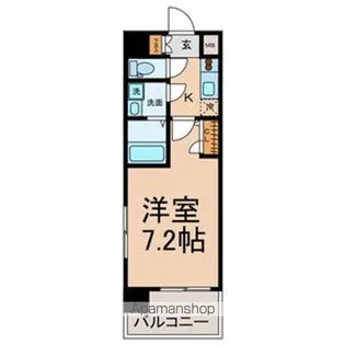 UURコート名古屋名駅【15階】の間取り