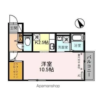 リビングタウン小松弐番館 C棟【2階】の間取り