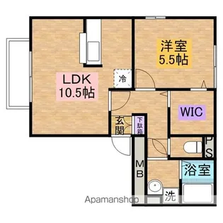 PEACEFULLY【3階】の間取り