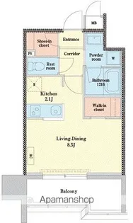 RJRプレシア博多【6階】の間取り