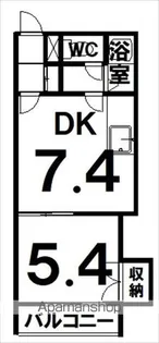 コーポラスYOSHITO【3階】の間取り