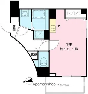 ウエスト髙木II【103号室号室】の間取り