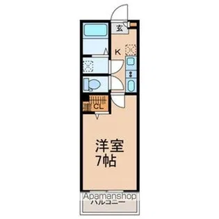 カサグランデⅦ【2階】の間取り