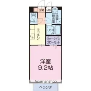 ウィンズ御門A【1階】の間取り