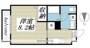 レスポワール小岩【2階】の間取り