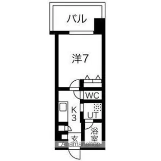 S-RESIDENCE円山表参道【6階】の間取り