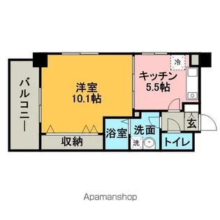 GH舞鶴【9階】の間取り