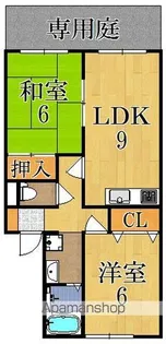 メゾン・ド・ヴィレ西大寺【1階】の間取り