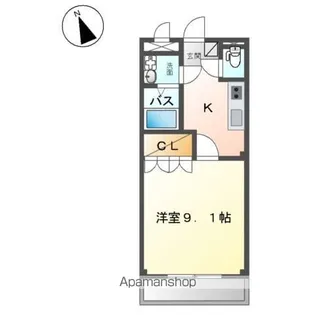 プチ・キャッスル【2階】の間取り