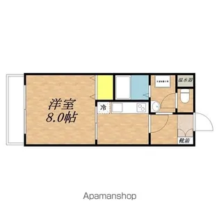 ビーバーズマンション24【103号室】の間取り