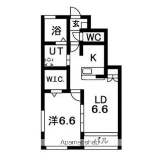 サンローズB【1階】の間取り