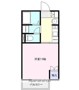 グラディールセントラルⅢA【202号室】の間取り