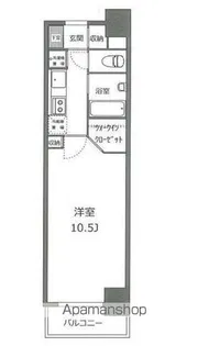 ラメール横浜【2階】の間取り