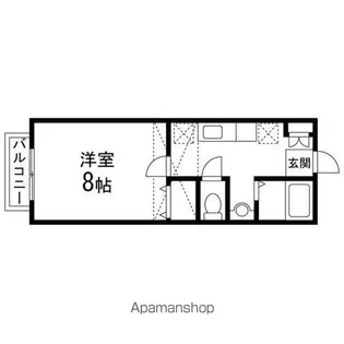 アネシス南光台【1階】の間取り