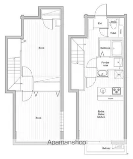 アーバンパーク亀戸【1階】の間取り