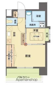 エステートモア平尾公園通り(増築)【10階】の間取り