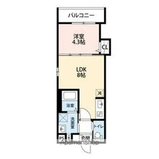 robot home 中村公園【3階】の間取り