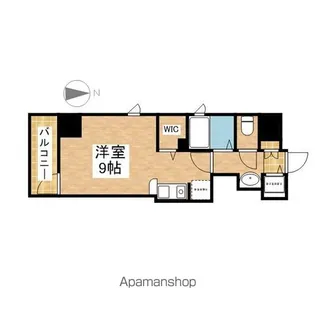 アスナ【4階】の間取り