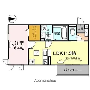 VINCULUM(ウィンクルム)【1階】の間取り
