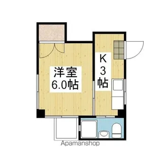 メゾンADⅢ【5階】の間取り