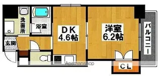 一条通TKハイツ【8階】の間取り