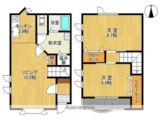 サイプレス【101号室】の間取り