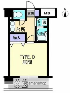リマーク上之町【5階】の間取り