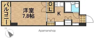 リエス浜松駅南【1階】の間取り