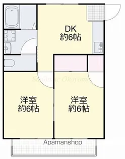 メゾンひかりⅠ【202号室】の間取り