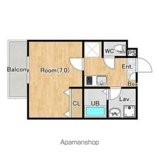 ジーメゾン我孫子ボヌール【3階】の間取り