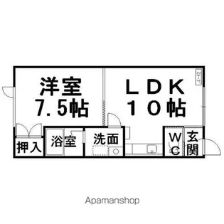 KIハイツ【2階】の間取り