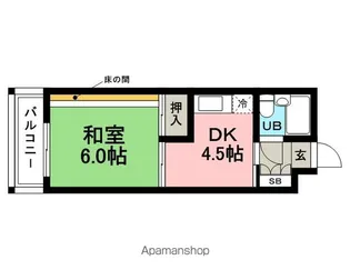 柴田ビル【3階】の間取り