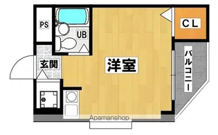サニーコート新在家【205号室】の間取り