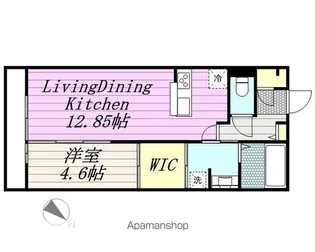 グランフラッツ幕張【3階】の間取り