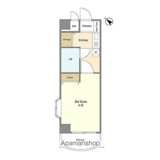 コスモリード溝の口【5階】の間取り