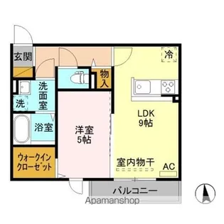 ヴィンヤード【2階】の間取り