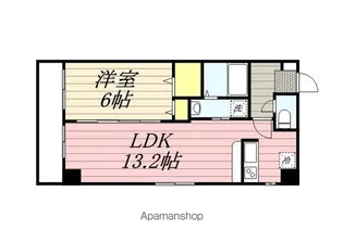 富士見NAMEKI MANSION【10階】の間取り