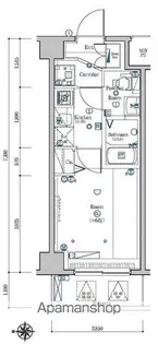 SーFORT川口並木【6階】の間取り