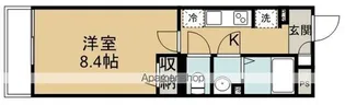 リブリ・エニシア【1階】の間取り