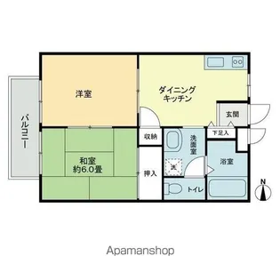フォブール木内【1階】の間取り