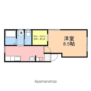 THE SOFT【1階】の間取り