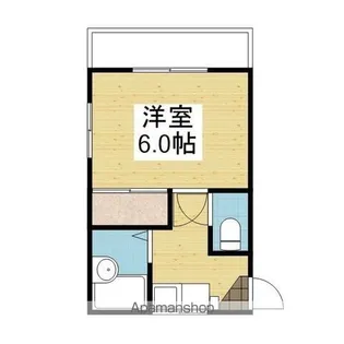 ジュネス岡田【2階】の間取り